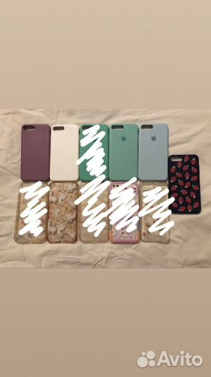 Чехол на iPhone 7/8 plus.все за 300