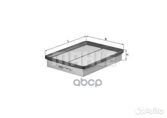 Фильтр воздушный LX 1039 Mahle/Knecht