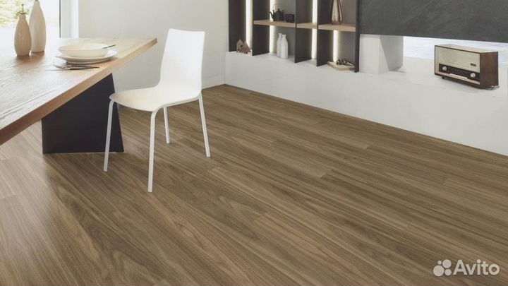 Паркетная доска Kaindl Veneer Parquet 8,5mm Премиум Орех Салон NU0AN0 LM