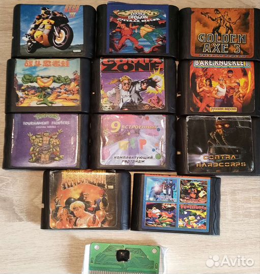 Картриджи sega