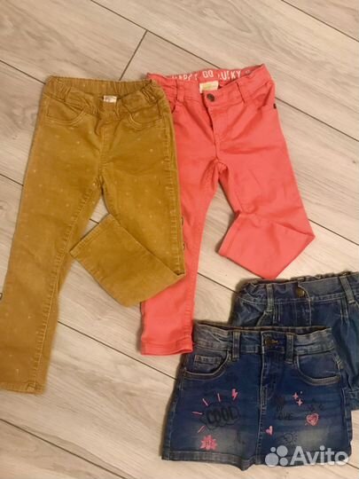 Большой пакет детских вещей на девочку