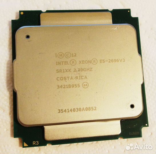 В наличии Xeon E5-2696v3 / 2699v3 - 18 ядер топ