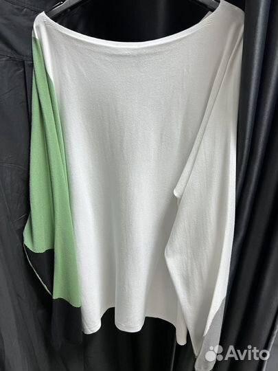 Трикотажная кофта колор блок женская Max Mara L