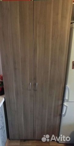 Шкаф IKEA для одежды со штангой и полкой