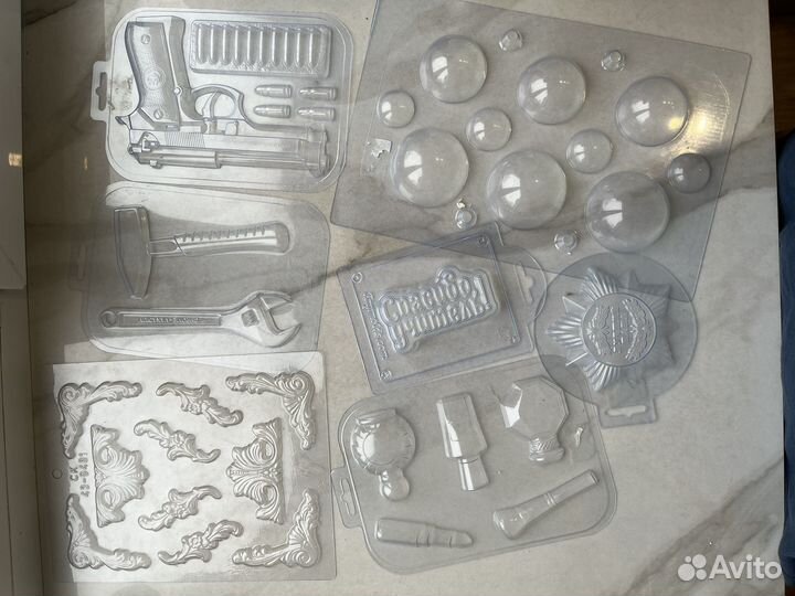 Формы для шоколада, полусферы