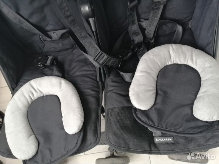 Прогулочная коляска трость для двойни