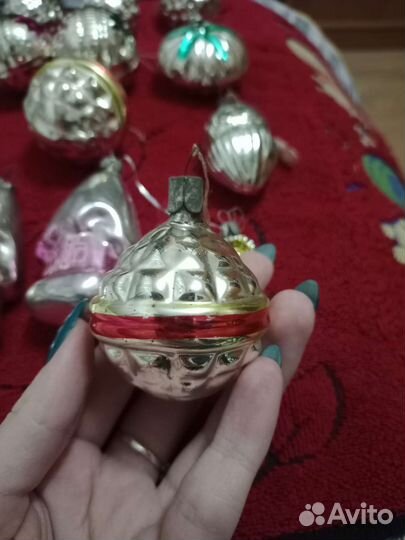 Елочные игрушки СССР советские