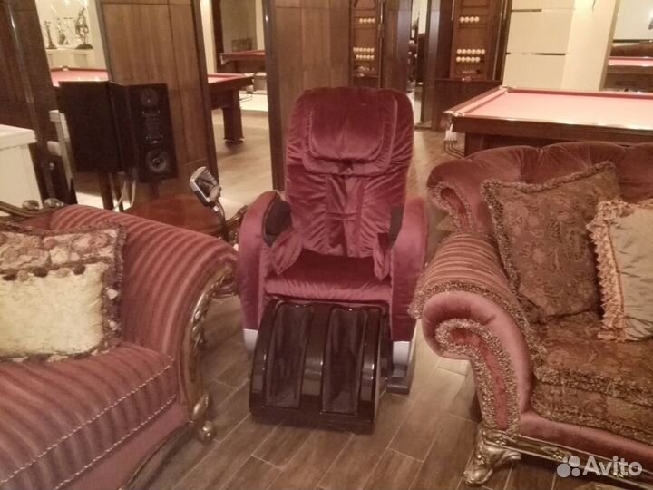 Перетяжка массажных кресел