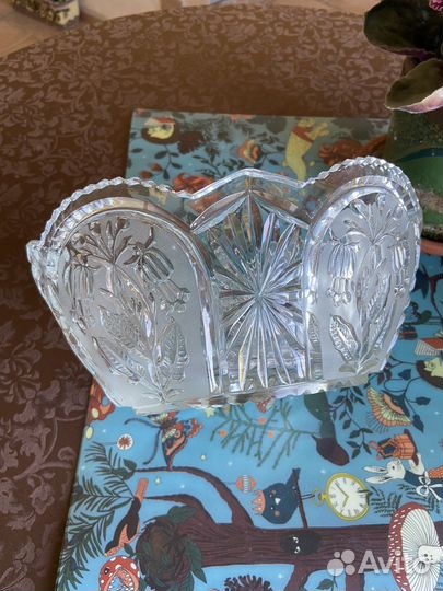 Хрустальная ваза