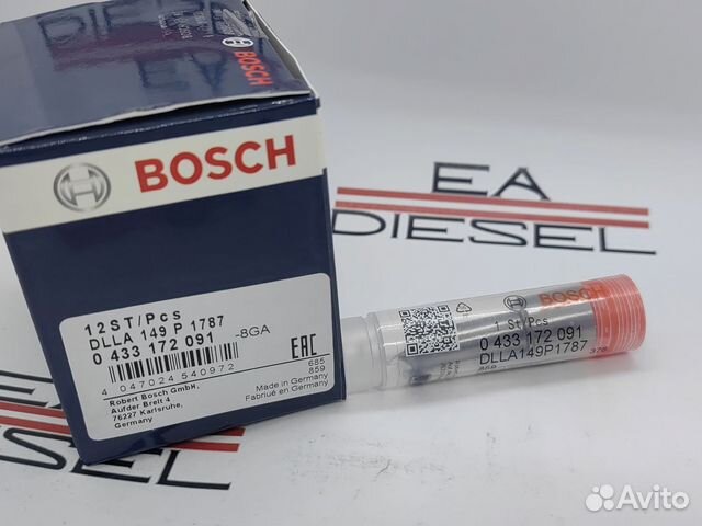 Распылитель 0 433 172 091 (dlla 149P1787)