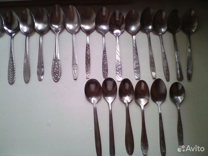 Вилки, ложки, ножи (нержавейка) СССР