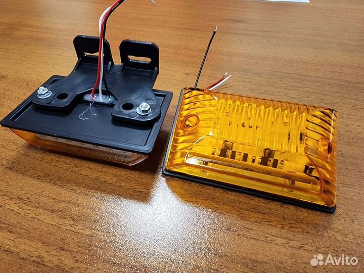 Фонари 10 шт желтые кронштейном подсветкой колеса