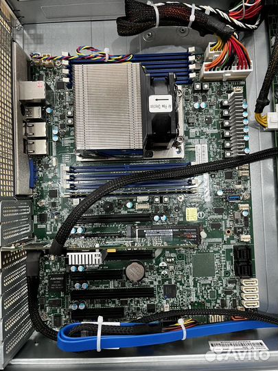 SuperMicro H11SSL-I, SP3 + AMD Epyc 7F32 + 16Gb
