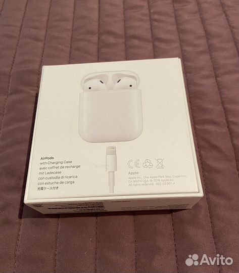 Беспроводные наушники apple airpods