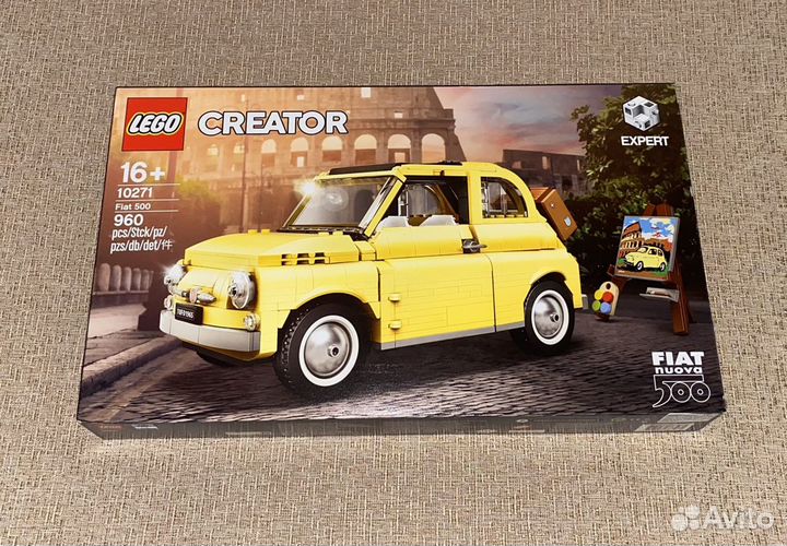 Новый lego Creator 10271 Fiat Nuova 500