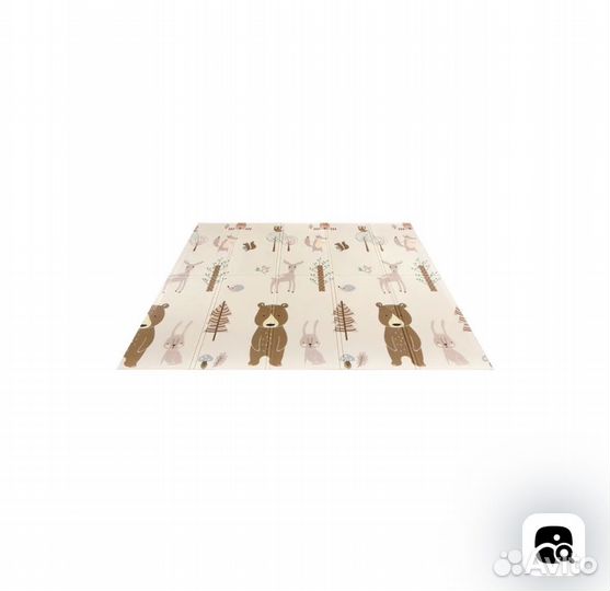 Коврик детский складной двусторонний