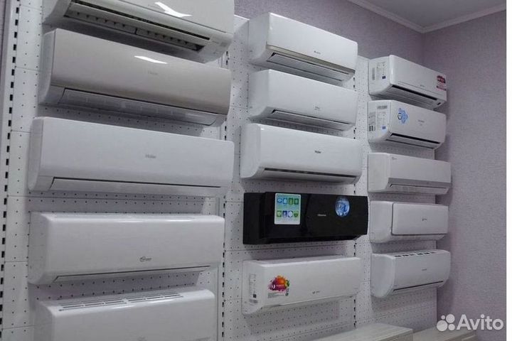 Сплит система с установкой