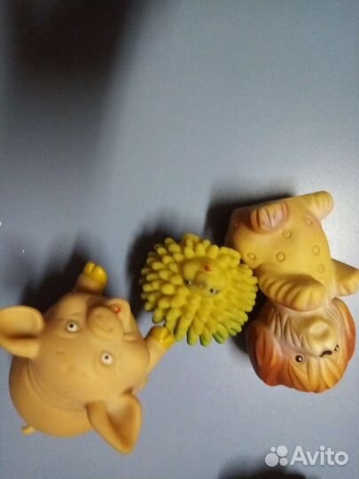 Резиновые игрушки СССР