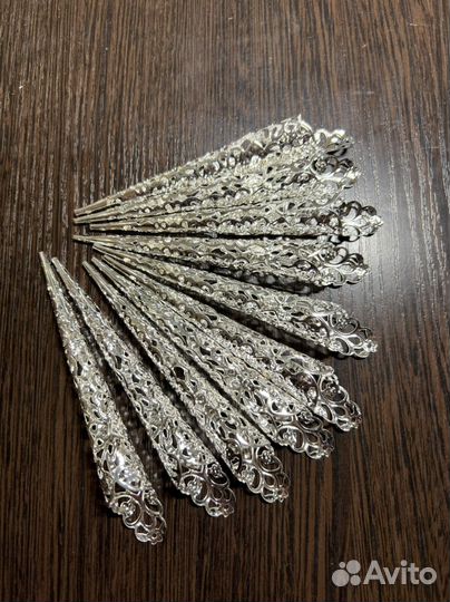 Ногти кольца для танцев 10 шт