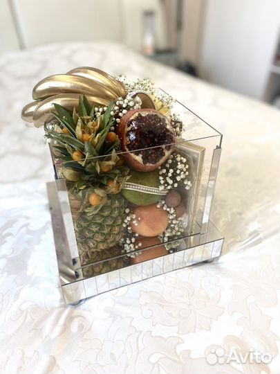 Зеркальная Корзина на свадьбу