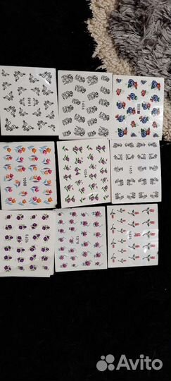 Наклейки для ногтей