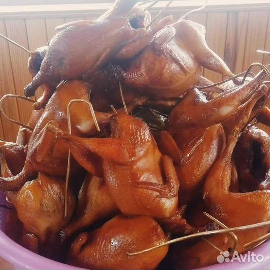 Копченые перепела