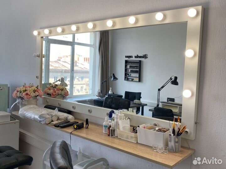 Гримерное зеркало бу