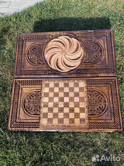 Нарды шашки ручной работы бесплатная доставка