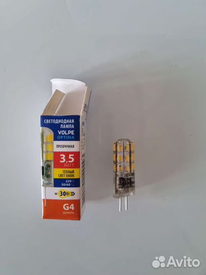 Светодиодные лампы G4 разные