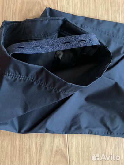 Брюки верхние походные для детей 7–13 лет черные m