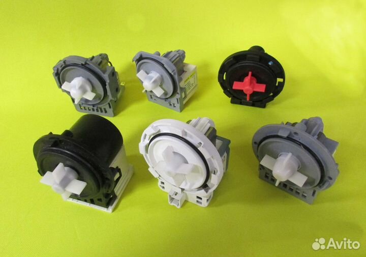 Сливные насосы помпы стиральных машин