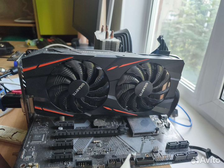 Игровая видеокарта rx 580 8 gb