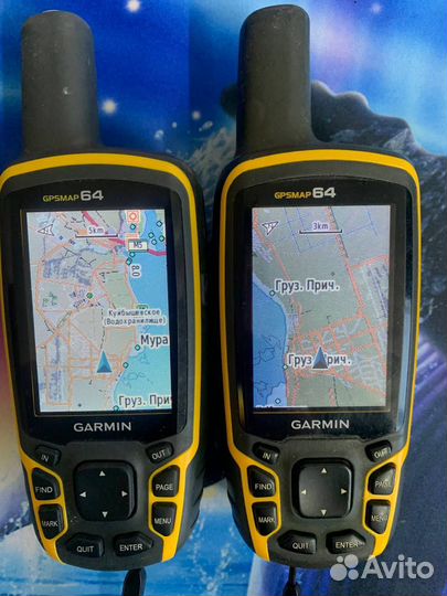 Навигатор garmin gpsmap 64 (с картами)