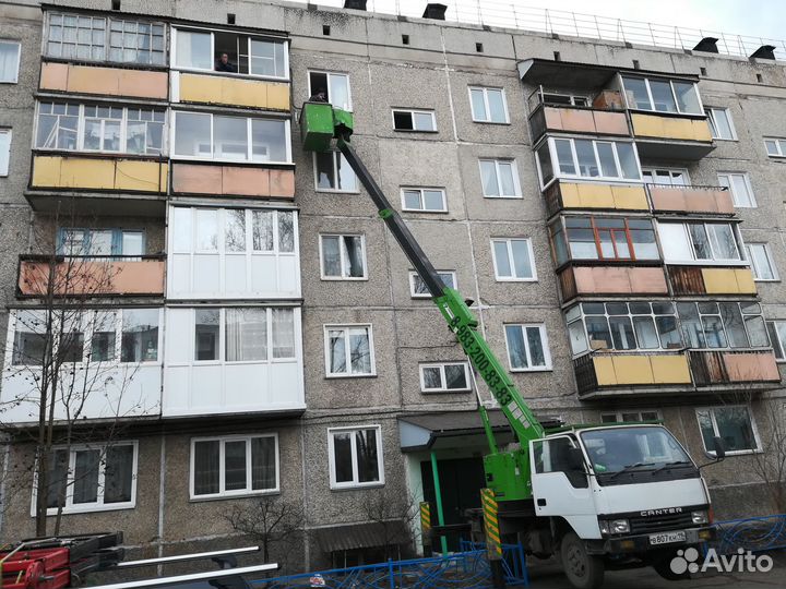 Спил деревьев (кронирование), иные высотные работы