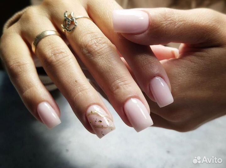 Маникюр, покрытие гель лаком