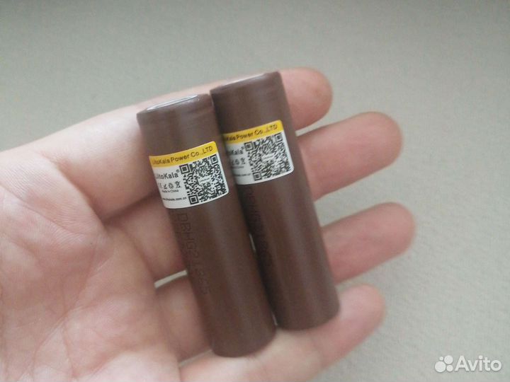Акб 18650 li-ion, Емкость 3000 мач, 3.7V х3шт