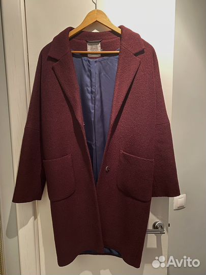 Пальто двубортное wolfstore