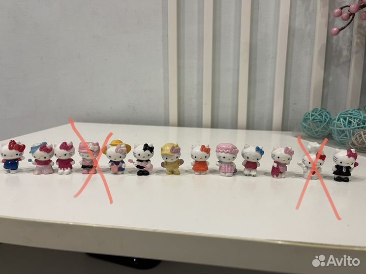 Игрушки из киндер сюрприза “ hello Китти”