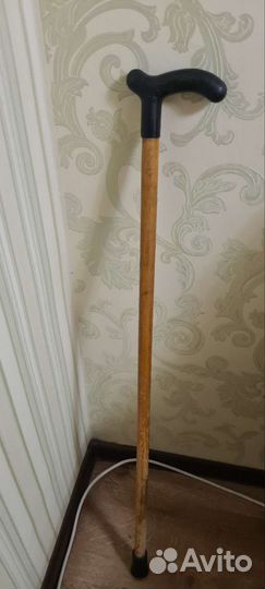 Трость для ходьбы деревянная