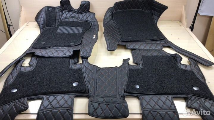 3D Коврики Range Rover Салон Багажник из Экокожи