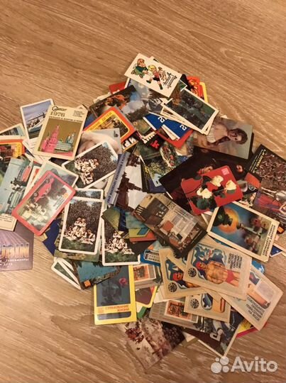 Календарики СССР 70 80 годов