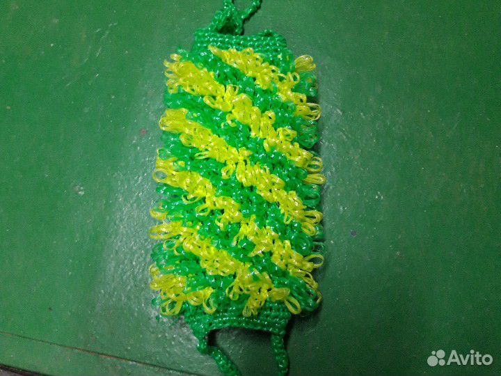 Мочалки вязанные