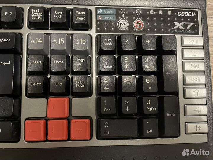 Клавиатура a4tech g800v