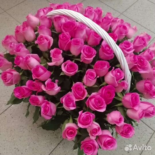 Цветы 25,35,45,55,101 роза опт