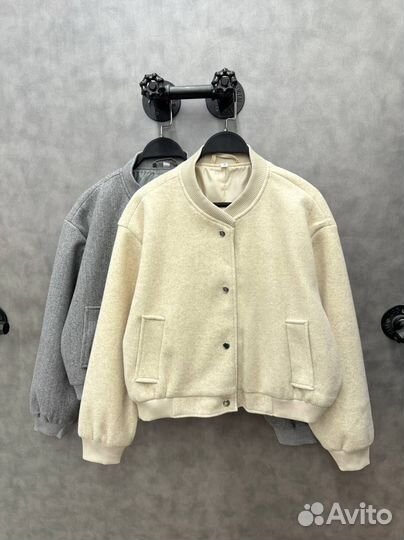 Драповый бомбер