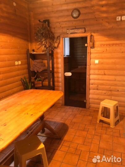 Сауна с бассейном