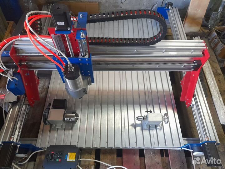 Станок Фрезерный с чпу по дереву и камню