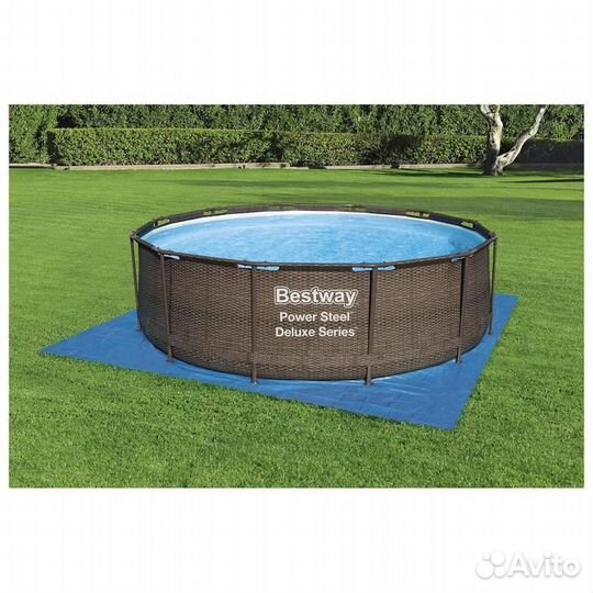 Подстилка для круглых бассейнов, 396 х 396 см, 580