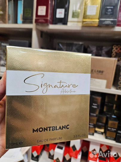 Духи Montblanc