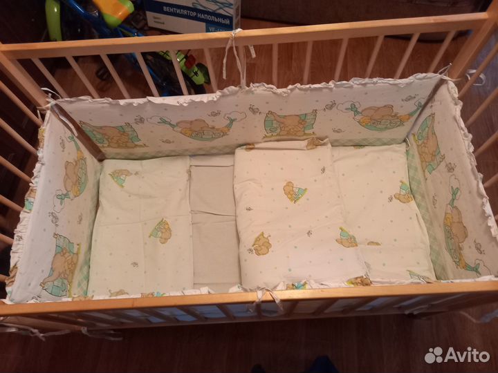 Бортики в кроватку
